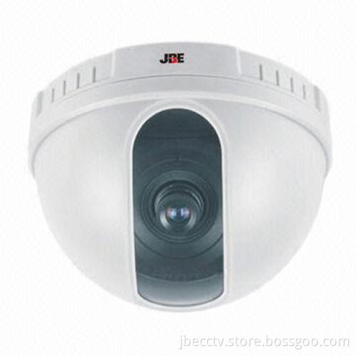 Dome Camera with Automatic Tracking White Balance and 1/3-inch Sony CCD Image Sensor